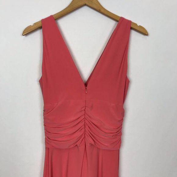 Joseph Ribkoff Coral Pink A-line Dress - Picture 5 of 7